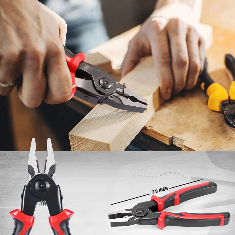 【 一把頂5把!萬能工具】5合1多用途工具 可換頭多功能鉗工具套組 【 一把頂5把!萬能工具】5合1多用途工具 可換頭多功能鉗工具套組